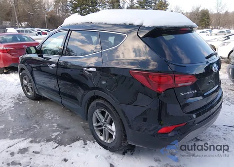 2017 Hyundai Santa Fe Sport 2.4L from USA, damaged, VIN 5XYZUDLB2HG390962